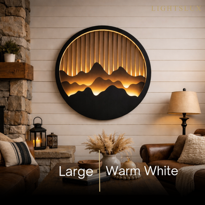 Lunara Modern Waterproof Wall Light – Circular Stainless Steel LED for Indoor/Outdoor