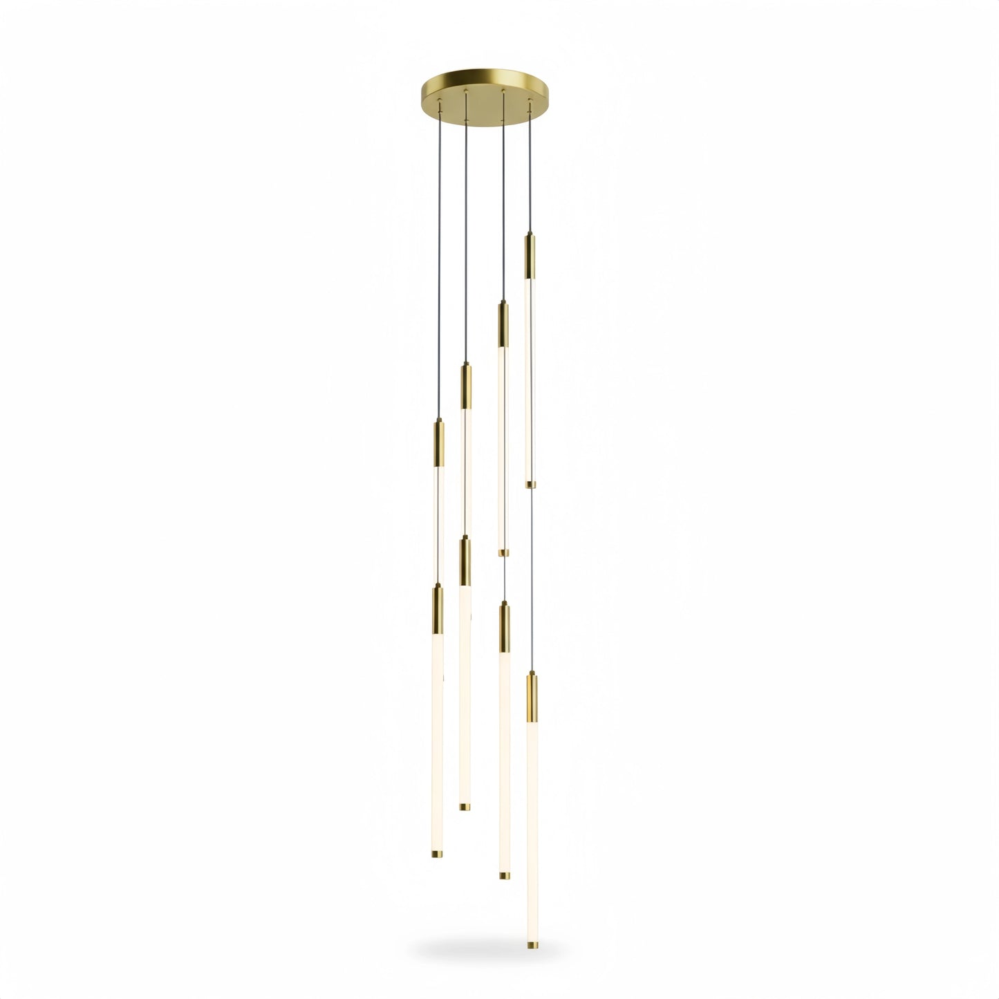 Nebula Multi-Tier Modern Chandelier - Waterfall Design for Staircases & High Ceilings