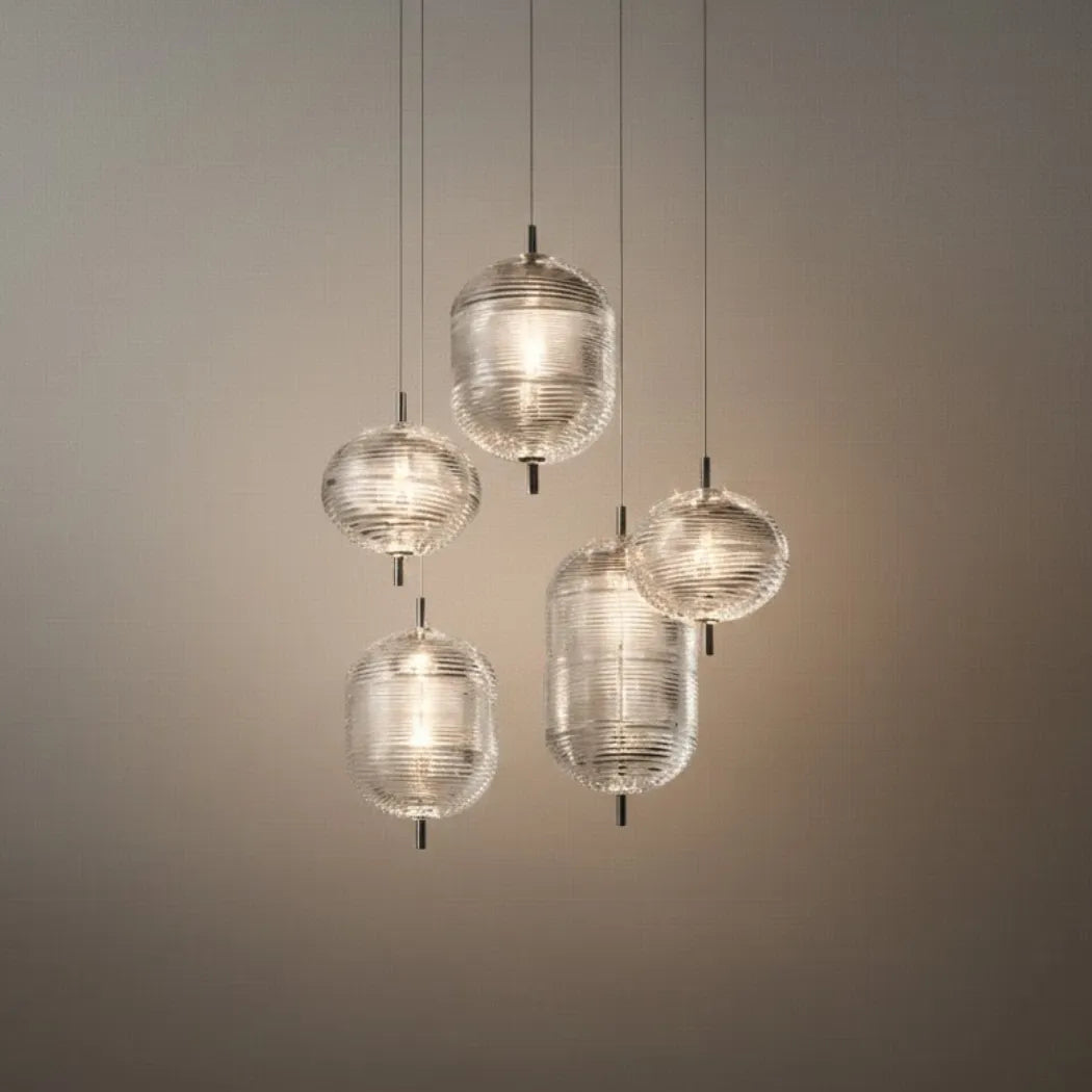 Vetro Moderne Glas-Pendelleuchte – Glas in 3 Ausführungen für das Esszimmer