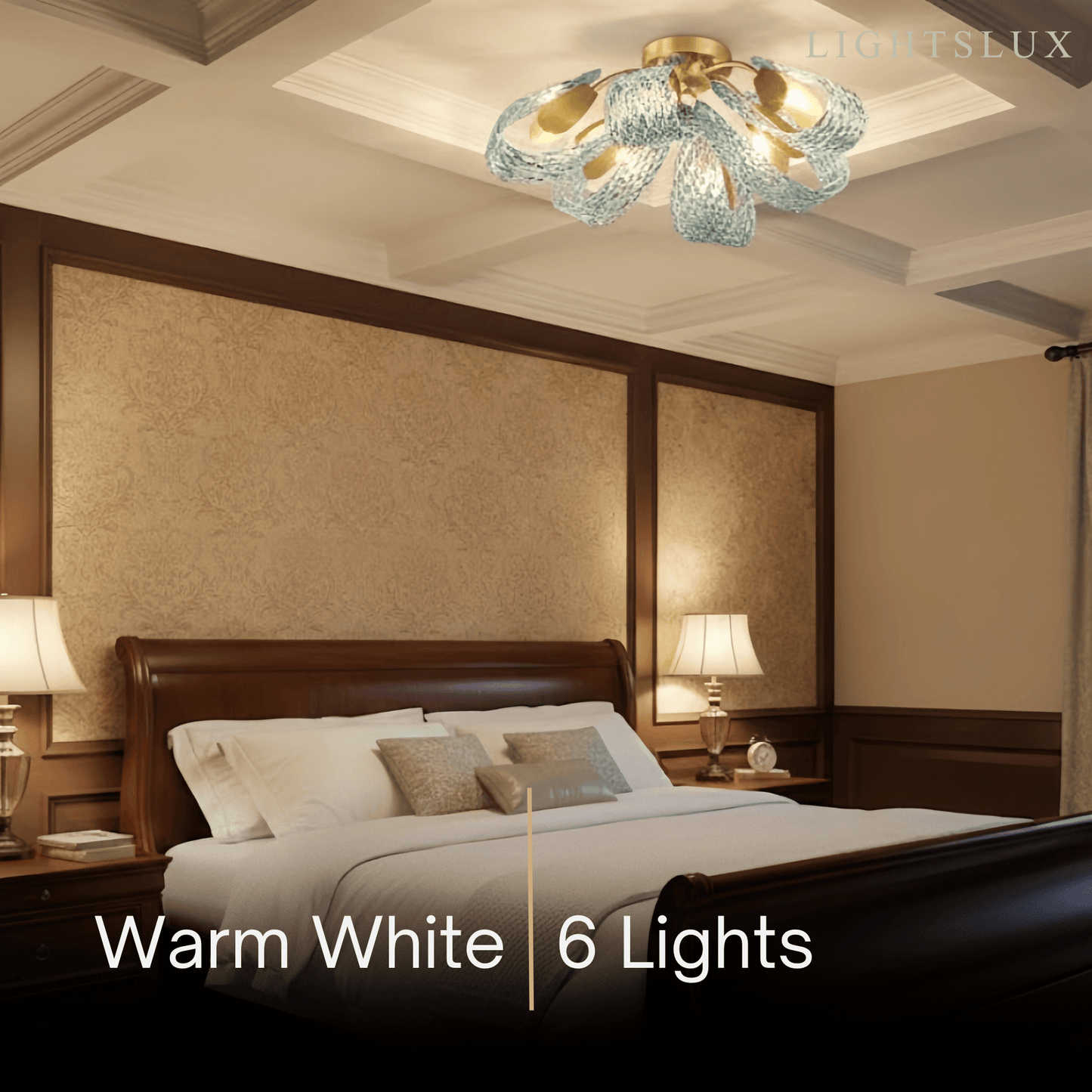 Art Deco Peacock Chandelier – Blue Feather Art Glass Contemporary for Dining Room Bedroom