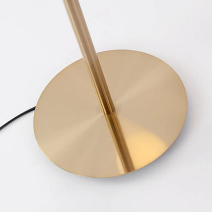  Floor Lamp – Slim Design with Glass Globe