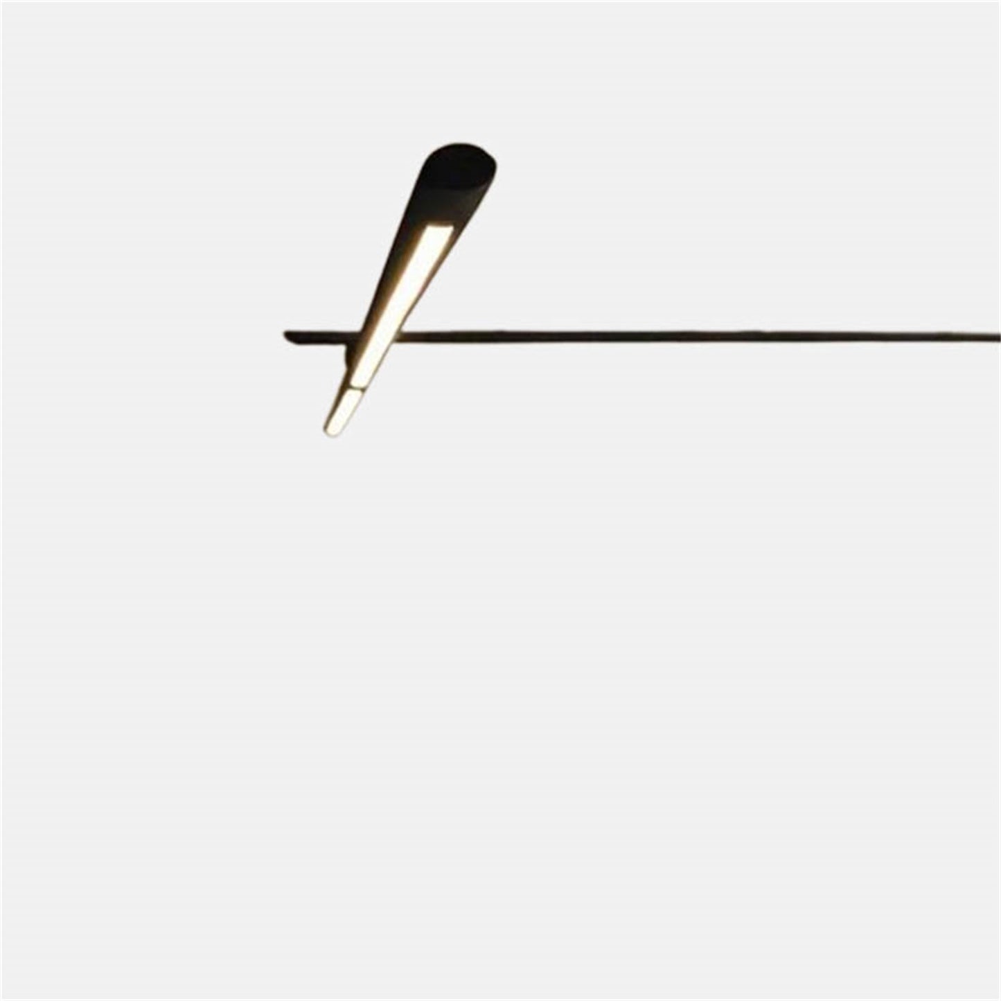 Black Floor Lamp – Long Linear 