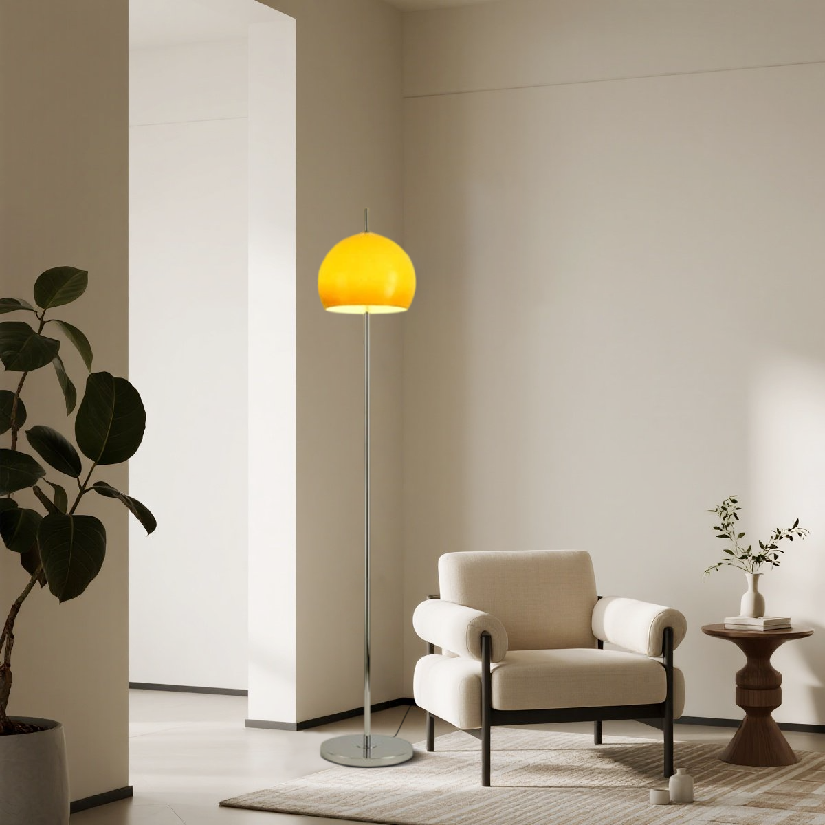 ModernRoundFloorLamp