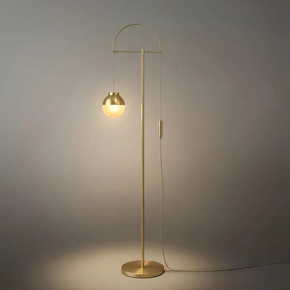 Velora Modern Gold Floor Lamp