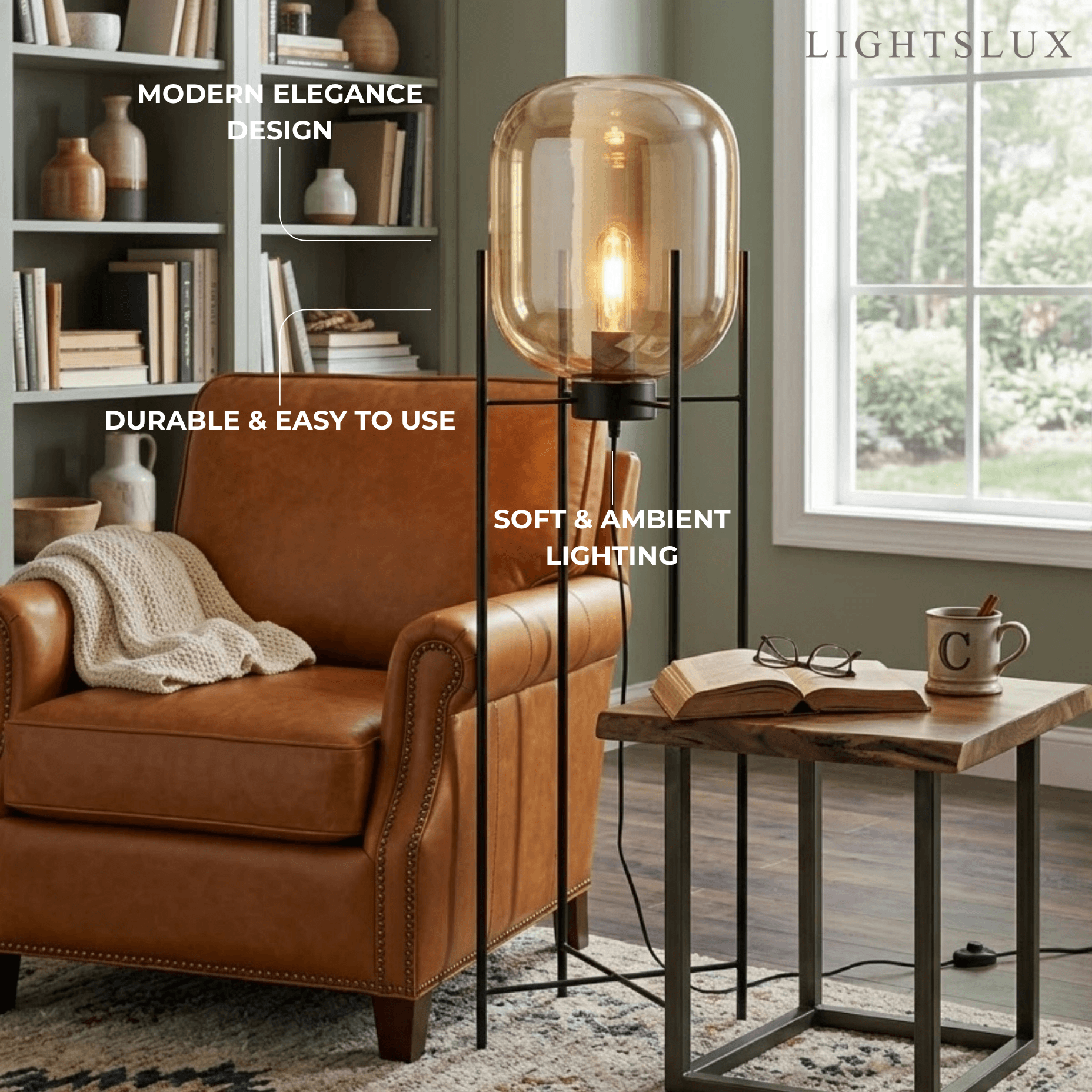 Zenno Designer Floor Lamp
