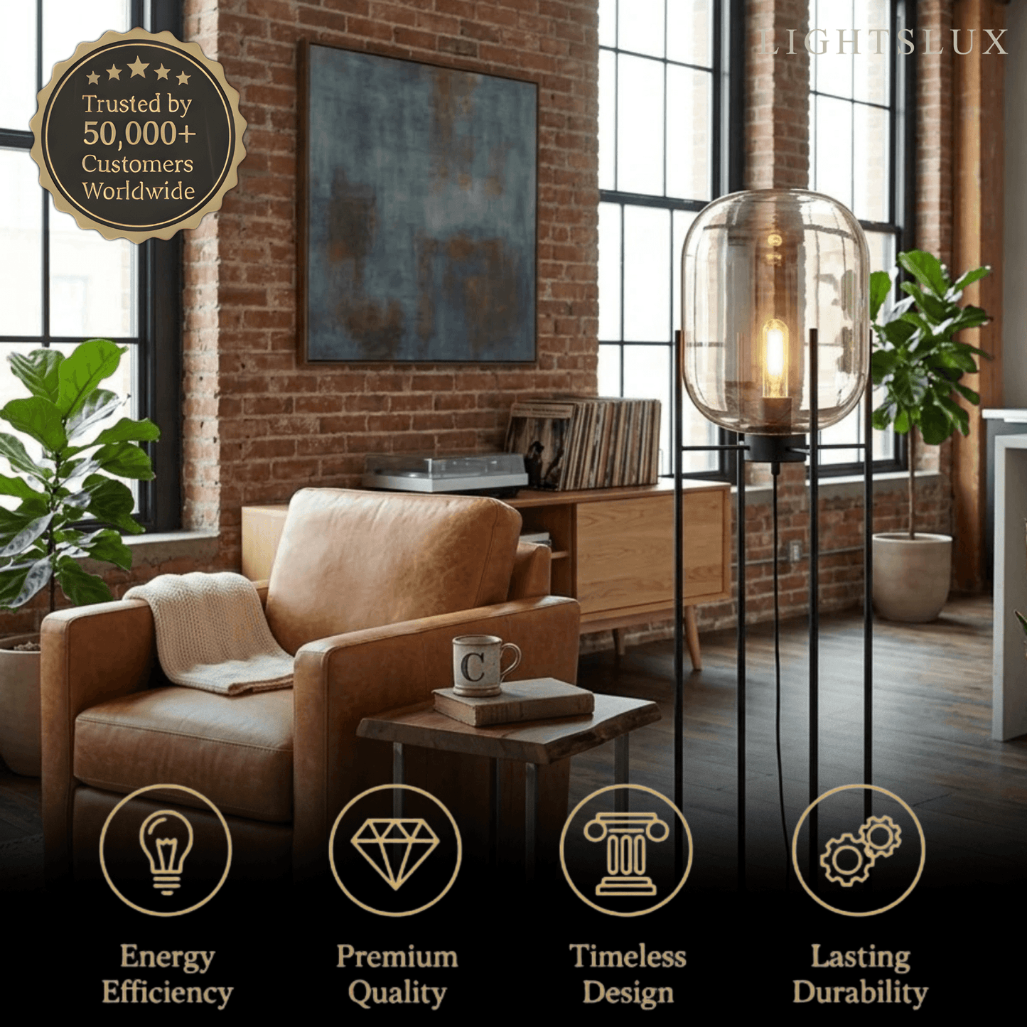 Zenno Designer Floor Lamp