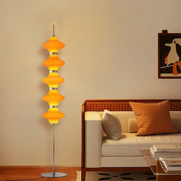 Modern Metal Glass Floor Lamp for Living room