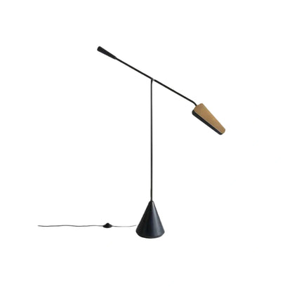 Arcato Minimalist Triangle Floor Lamp – LED Head & Metal/Marble