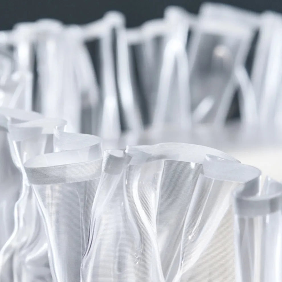 Designer Luxury Pleated Pendant Light