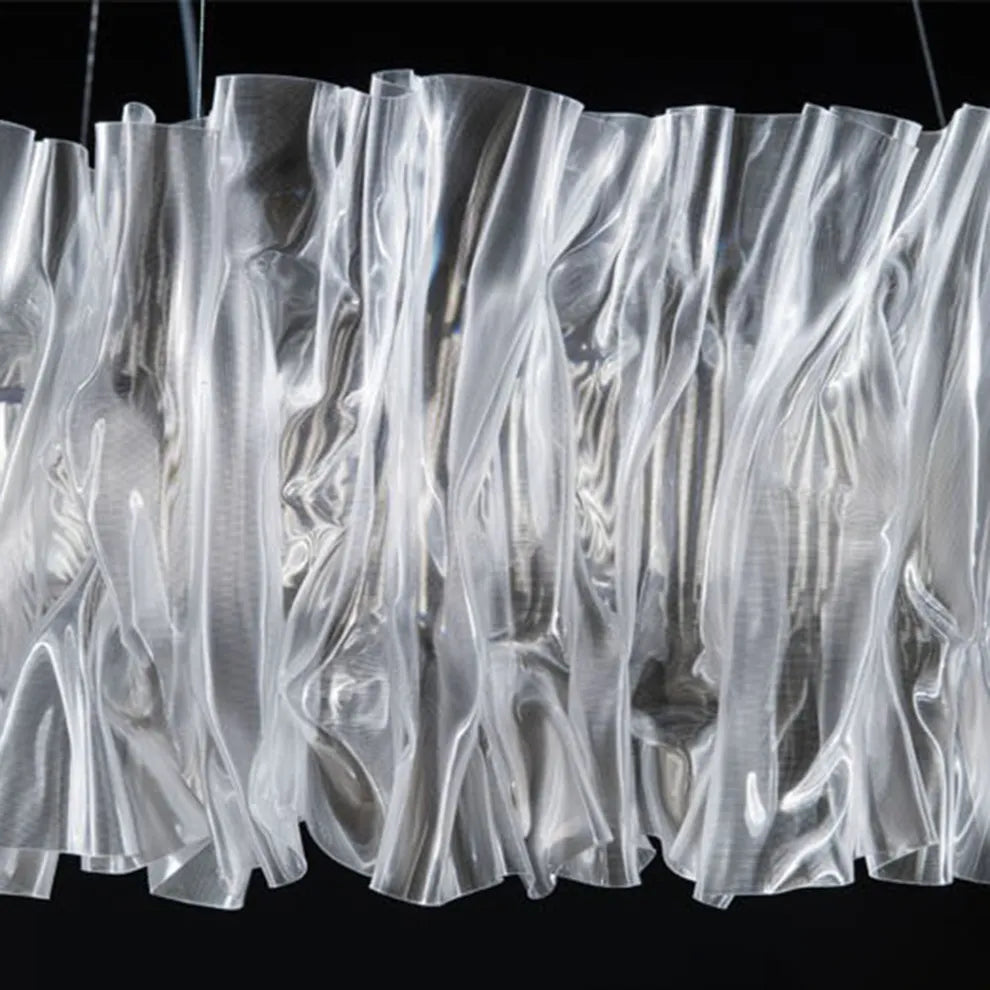 Designer Luxury Pleated Pendant Light