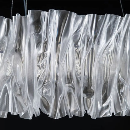 Designer Luxury Pleated Pendant Light