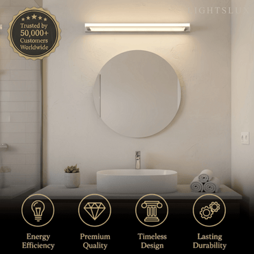 Arcato Modern Waterproof Vanity Light for Bathroom