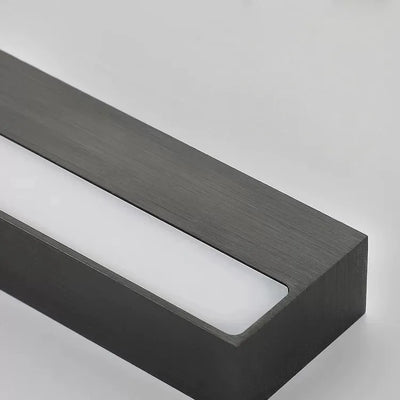 Vanity Light – Black Metal/Acrylic for Bathroom/Bedroom