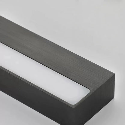 Vanity Light – Black Metal/Acrylic for Bathroom/Bedroom