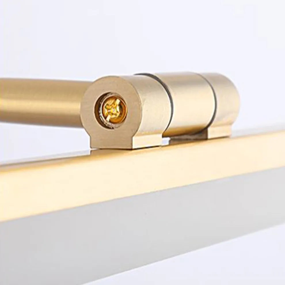 Vanity Light – Black/Gold Metal with Adjustable Light