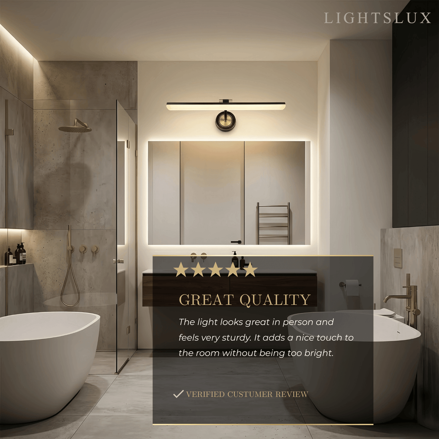 Arcato Vintage Vanity Light