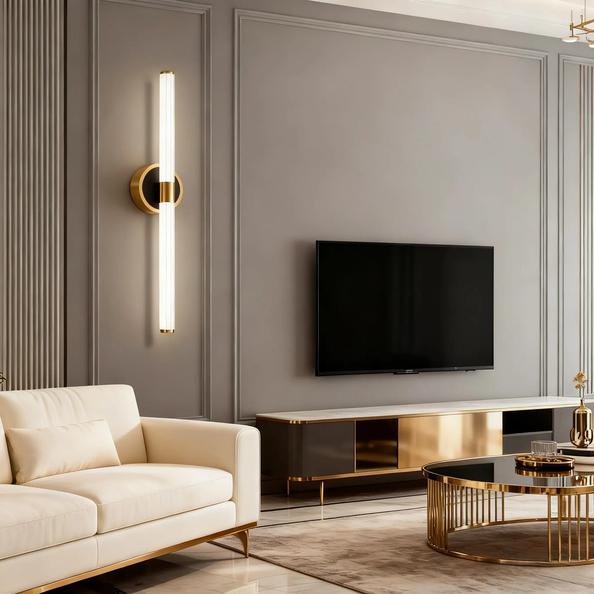 Minimalist Stick Vanity Wall Lamp  