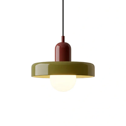 Morandia Nordic Pendant Light - Round Glass Shade for Living/Dining Room