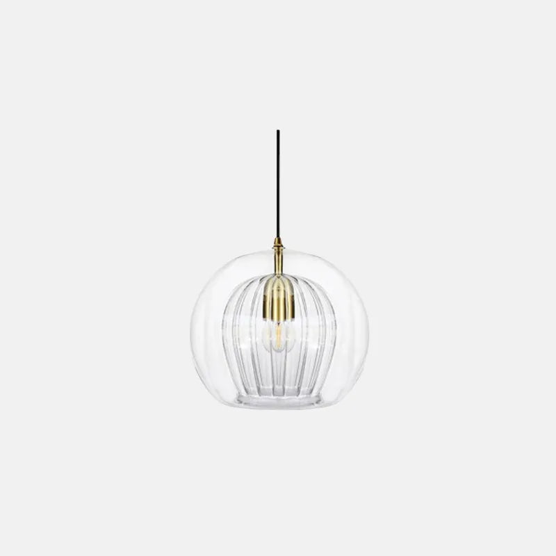 Nordic Glass Globe Pendant Light