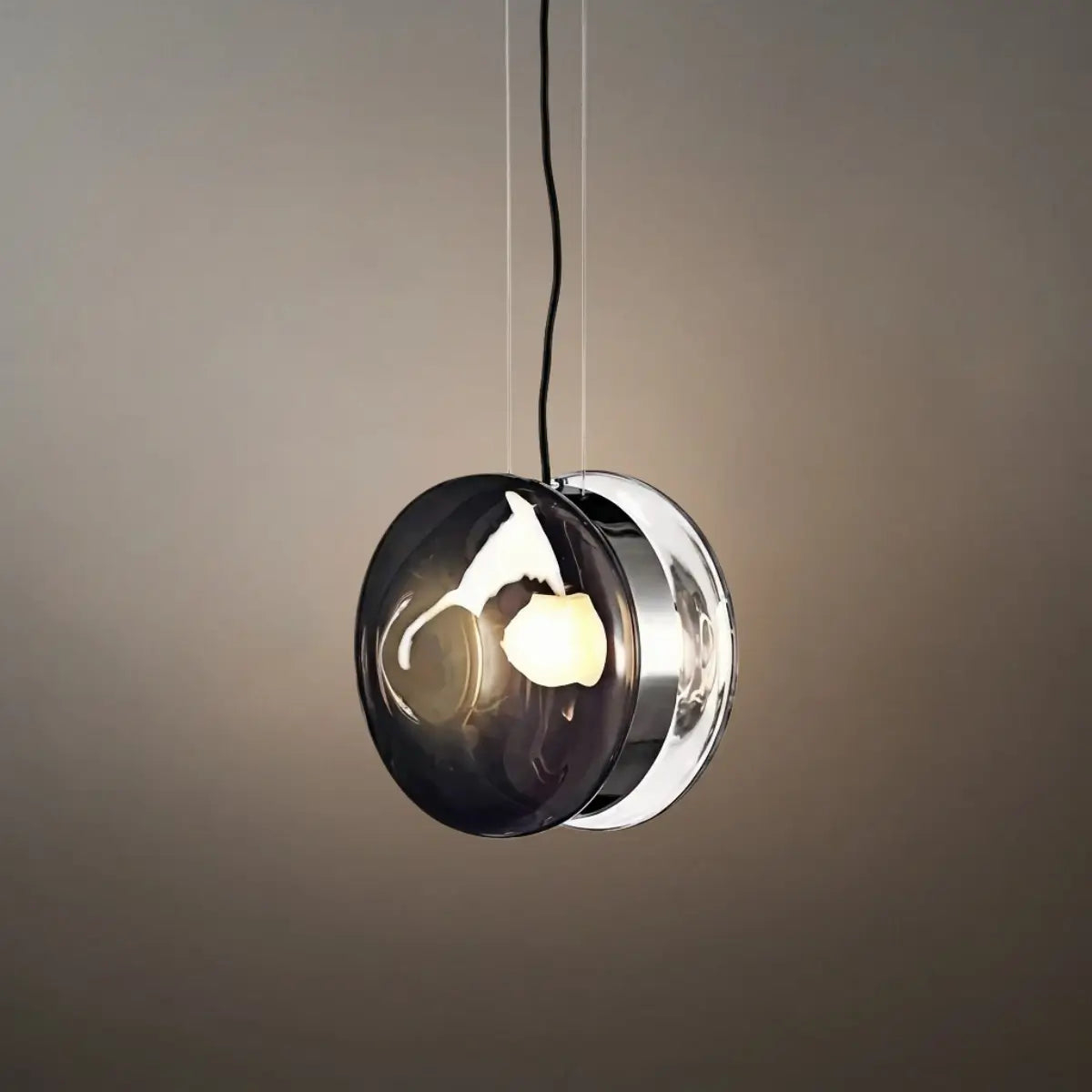 Morandia Designer Round Pendant Light – Blue