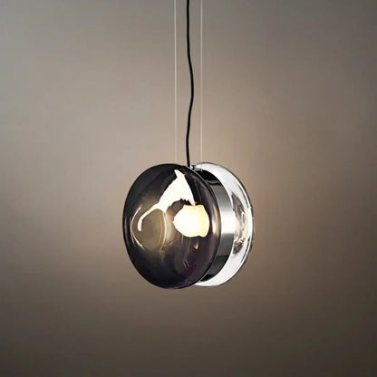 Morandia Designer Round Pendant Light – Blue