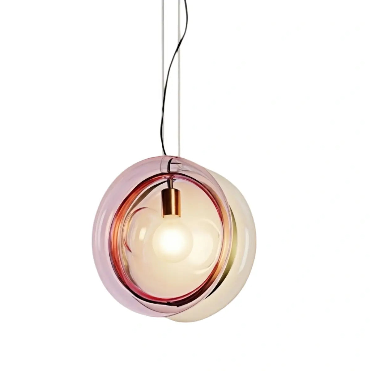 Morandia Designer Round Pendant Light – Blue