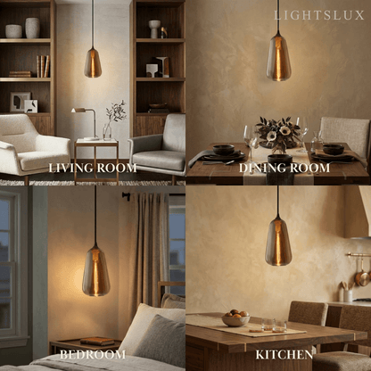 Modern_Amber_Glass_Pendant_Light