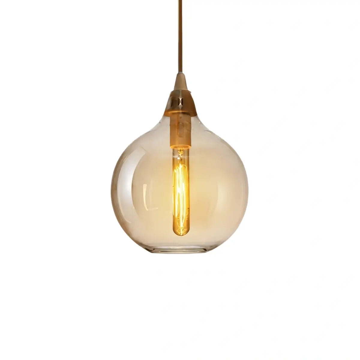 Modern_Amber_Glass_Pendant_Light