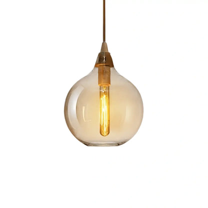 Modern_Amber_Glass_Pendant_Light