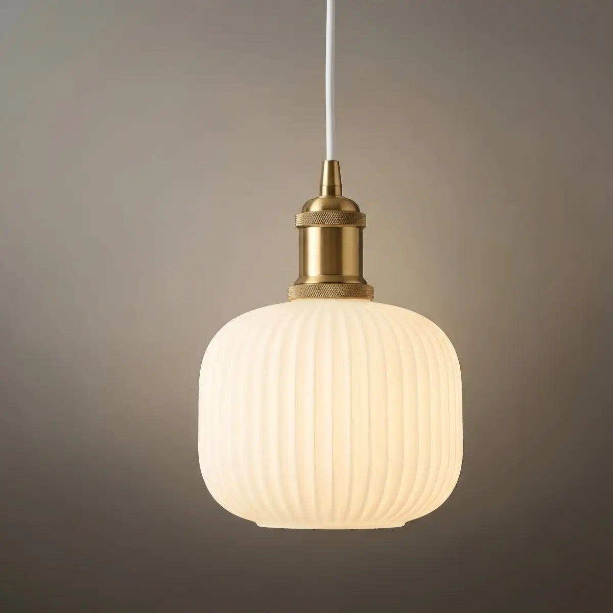 Crema Nordic White Pendant Light