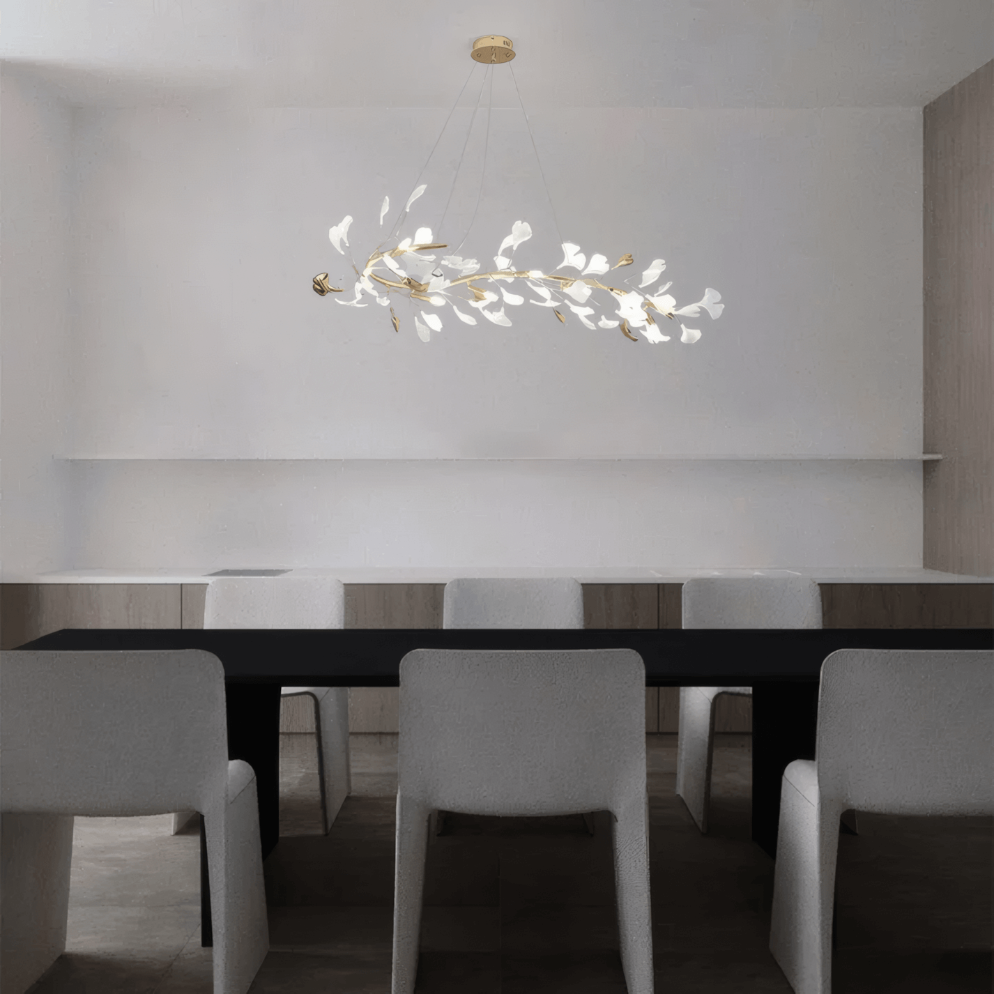 Art Deco Gold  Chandelier