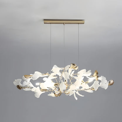 Excelis Art Deco Chandelier – Ceramic Design for Dining Room