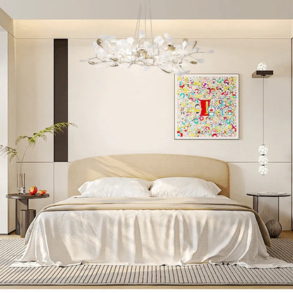 Art Deco Chandelier – Ceramic Design for Dining Room