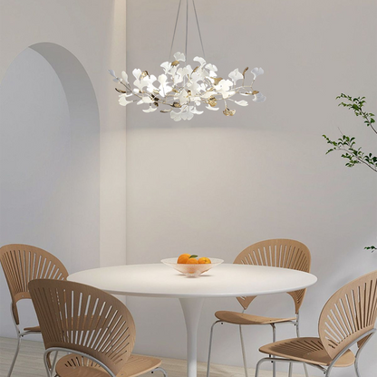 Art Deco Chandelier Petal Dining Room A