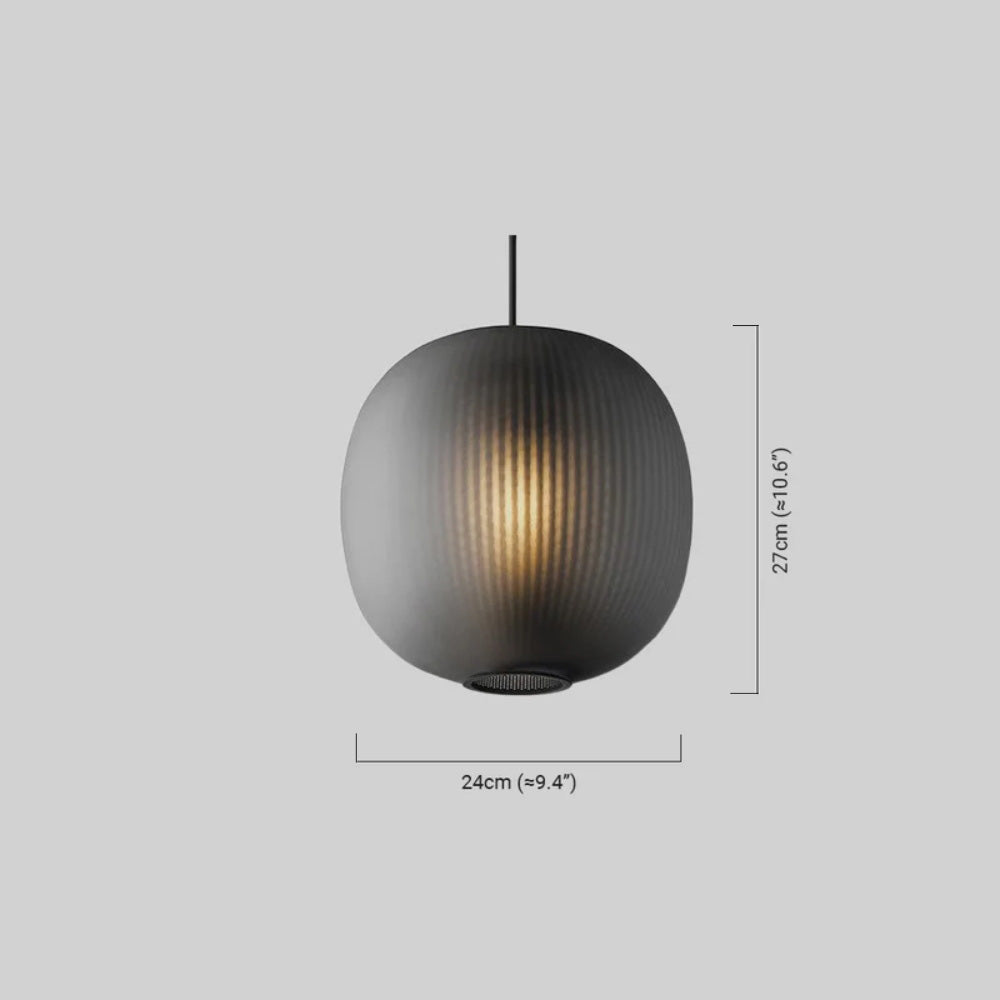 Vetro Modern Cylinder Pendant Light 