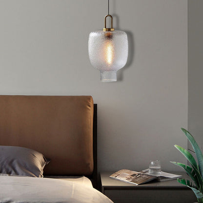 Bottle GLASS Pendant Light for bedroom