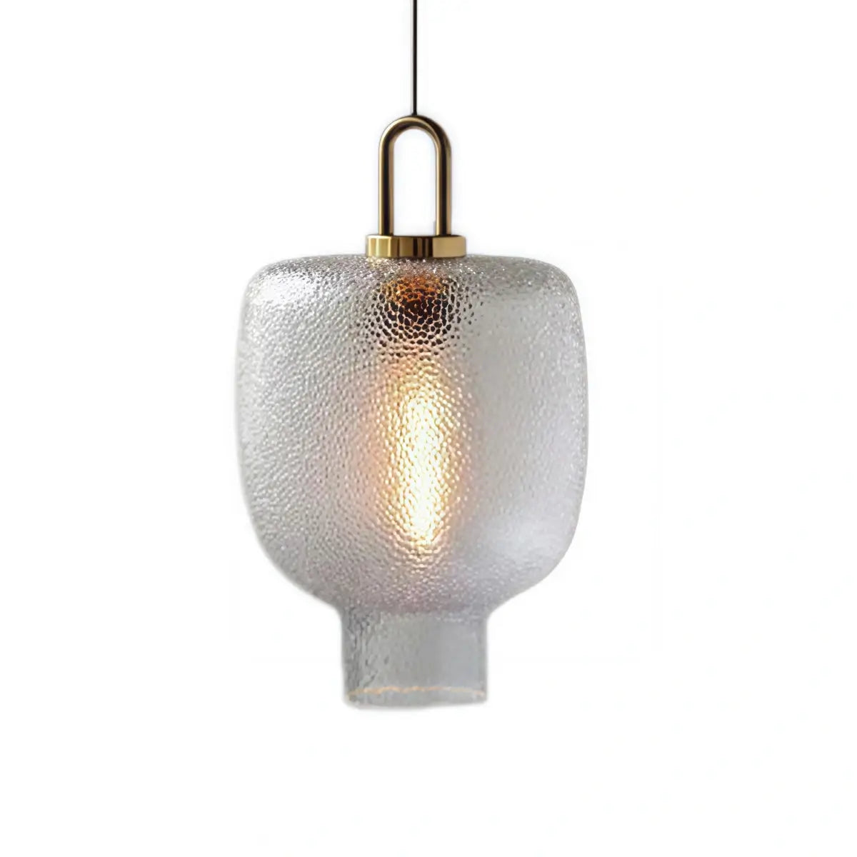 Vetro Industrial Glass Bottle Pendant Light