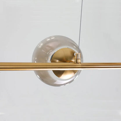 Modern Gold Bubble Chandelier