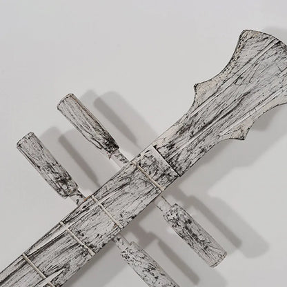  Lantern Wall Lamp — Black Metal & Wood