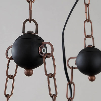 Irondale Vintage Rectangular Pendant Light