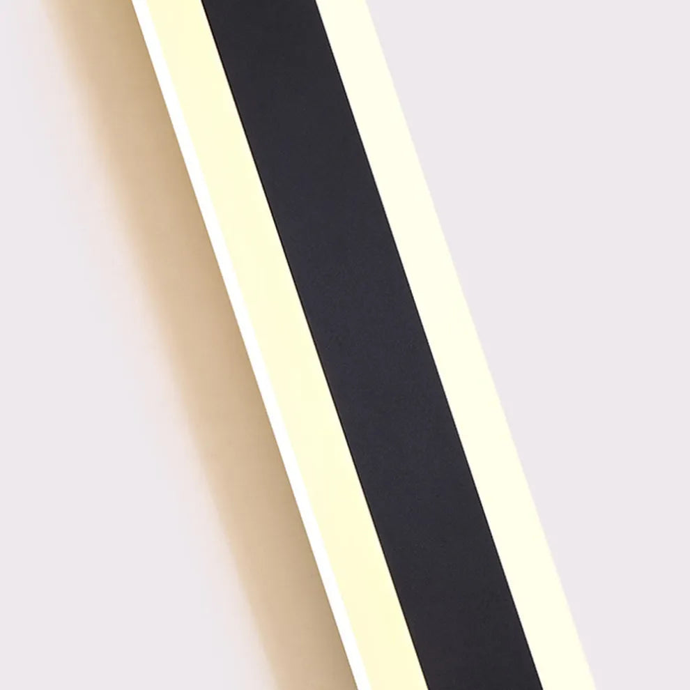 Minimalist Black Sensor Wall Lamp 