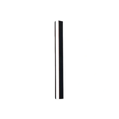Arcato Minimalist Black Sensor Wall Lamp - Hexagonal Ring Metal Strip Design for Patio