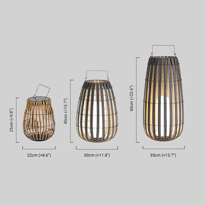 Modern Wooden Path Lamp