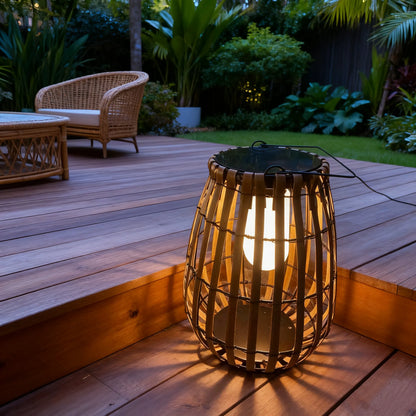 Modern Wooden Path Lamp