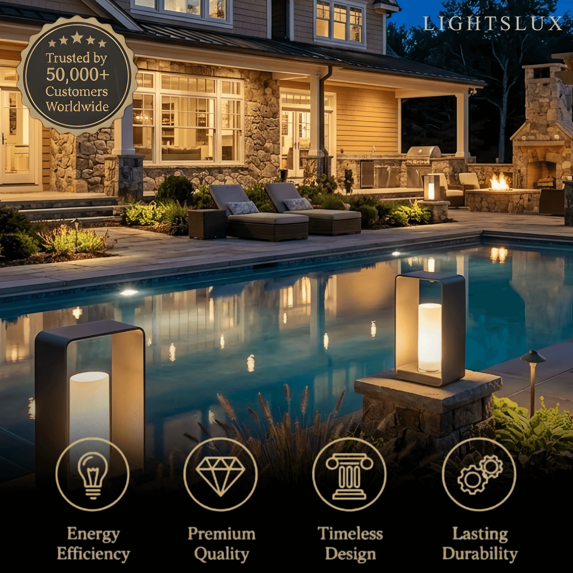 Black_Outdoor_Lamp_Outdoor_Garden_Lawn-2