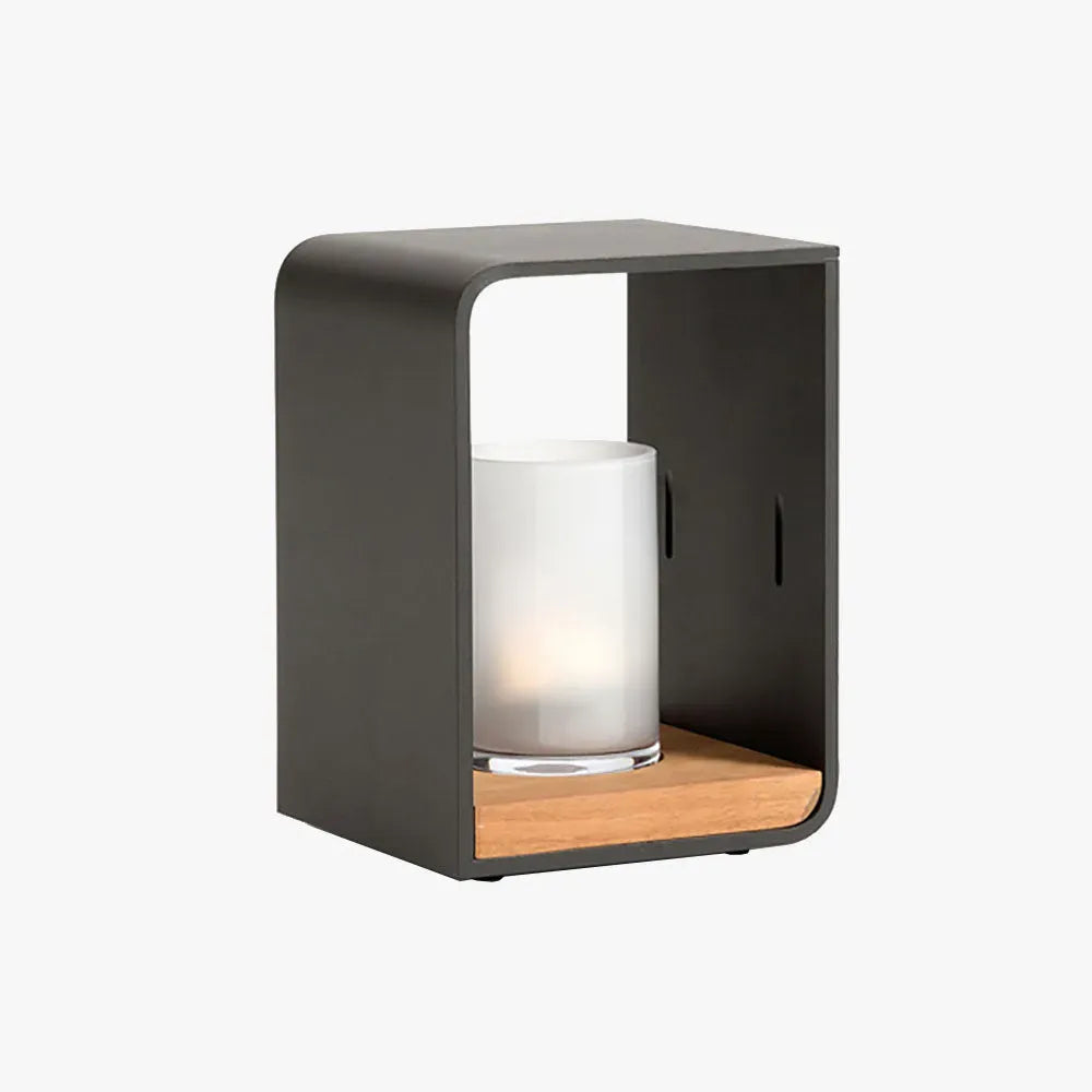 Modern Black Outdoor Lamp