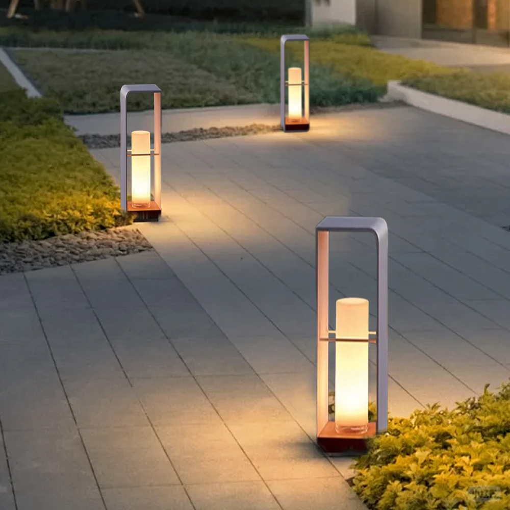 Modern Black Outdoor Lamp Outdoor Trail