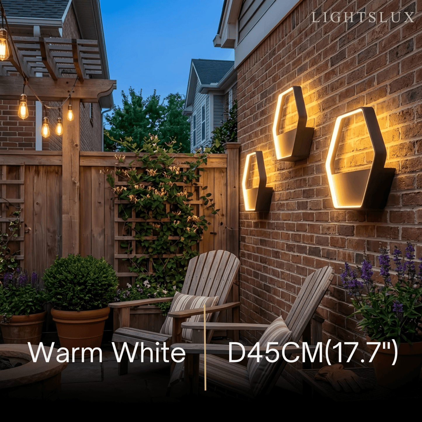 Irondale Art Deco Outdoor Wall Lamp