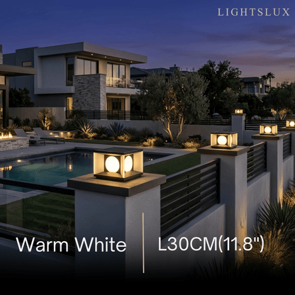 Arcato Modern Rectangular Pillar Light