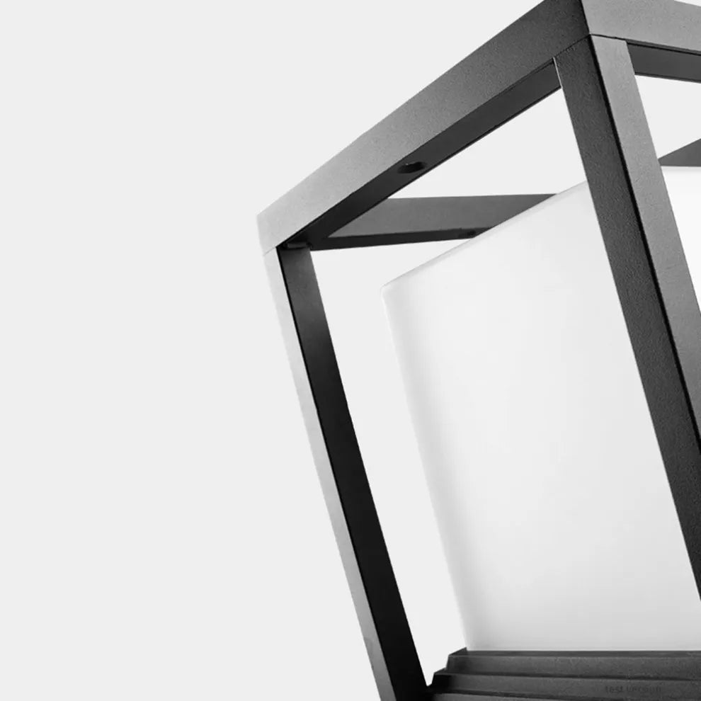 Arcato Modern Square Outdoor Pillar Light